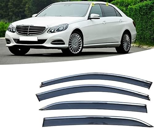 Windabweiser Regenabweiser für Mercedes Benz E Class 2017-2022,Autofenster Wetterschutz Integrierten Deflektoren,Hochwertiges Sonnenschutz Autozubehör Windabweiser Regenabweiser für Mercedes Benz E Class 2017-2022,Autofenster Wetterschutz Integrierten Deflektoren,Hochwertiges Sonnenschutz Autozubehör von WNFVYP