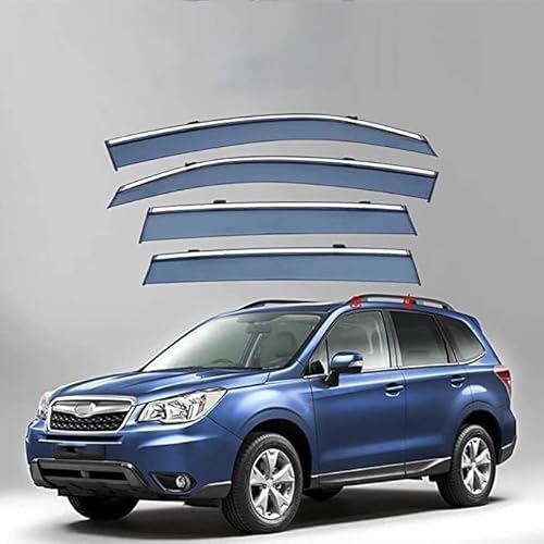 Windabweiser Regenabweiser für Subaru Forester SJ 2013-2018,Autofenster Wetterschutz Integrierten Deflektoren,Hochwertiges Sonnenschutz Autozubehör von WNFVYP