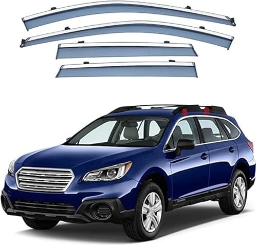 Windabweiser Regenabweiser für Subaru Outback 2015-2019,Autofenster Wetterschutz Integrierten Deflektoren,Hochwertiges Sonnenschutz Autozubehör Windabweiser Regenabweiser für Subaru Outback 2015-2019,Autofenster Wetterschutz Integrierten Deflektoren,Hochwertiges Sonnenschutz Autozubehör von WNFVYP