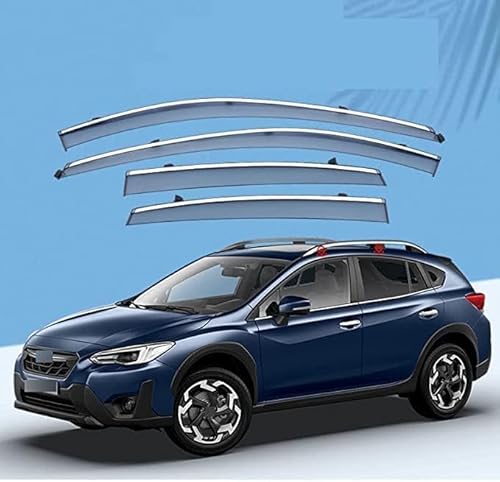 Windabweiser Regenabweiser für Subaru XV Gt2018+,Autofenster Wetterschutz Integrierten Deflektoren,Hochwertiges Sonnenschutz Autozubehör Windabweiser Regenabweiser für Subaru XV Gt2018+,Autofenster Wetterschutz Integrierten Deflektoren,Hochwertiges Sonnenschutz Autozubehör von WNFVYP