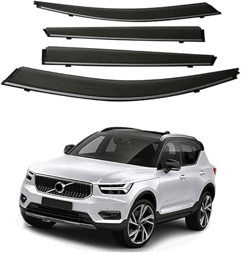 Windabweiser Regenabweiser für Volvo XC40 2019-2021,Autofenster Wetterschutz Integrierten Deflektoren,Hochwertiges Sonnenschutz Autozubehör Windabweiser Regenabweiser für Volvo XC40 2019-2021,Autofenster Wetterschutz Integrierten Deflektoren,Hochwertiges Sonnenschutz Autozubehör von WNFVYP
