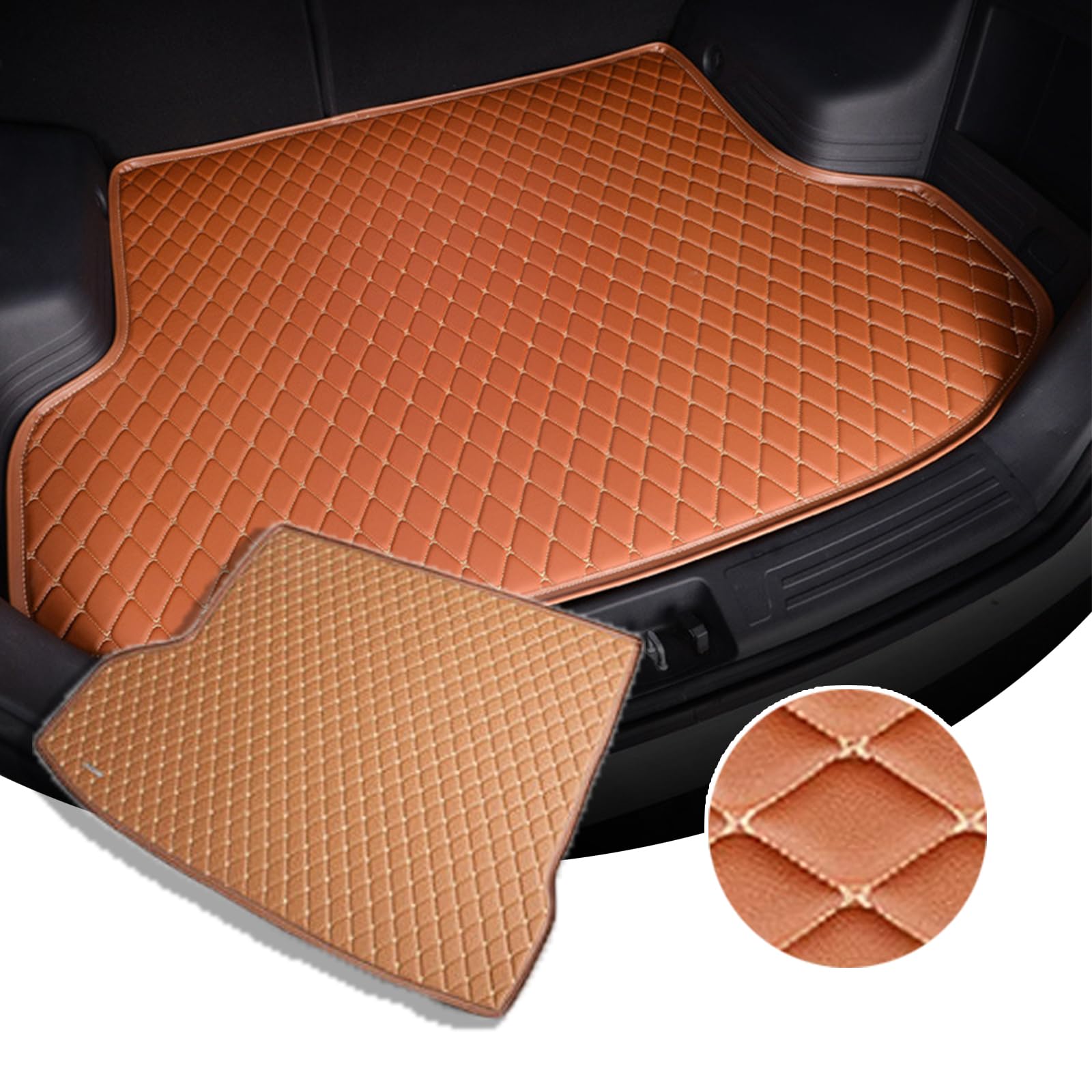Kofferraumschutz für Acura CDX 2016-2021 - wasserdichte Oberfläche - Perfekt Passenden Kofferraummatte - rutschfeste Schutzmatte für Kofferraum Camping u.v.m.,Brown Kofferraumschutz für Acura CDX 2016-2021 - wasserdichte Oberfläche - Perfekt Passenden Kofferraummatte - rutschfeste Schutzmatte für Kofferraum Camping u.v.m.,Brown von WNLIBO