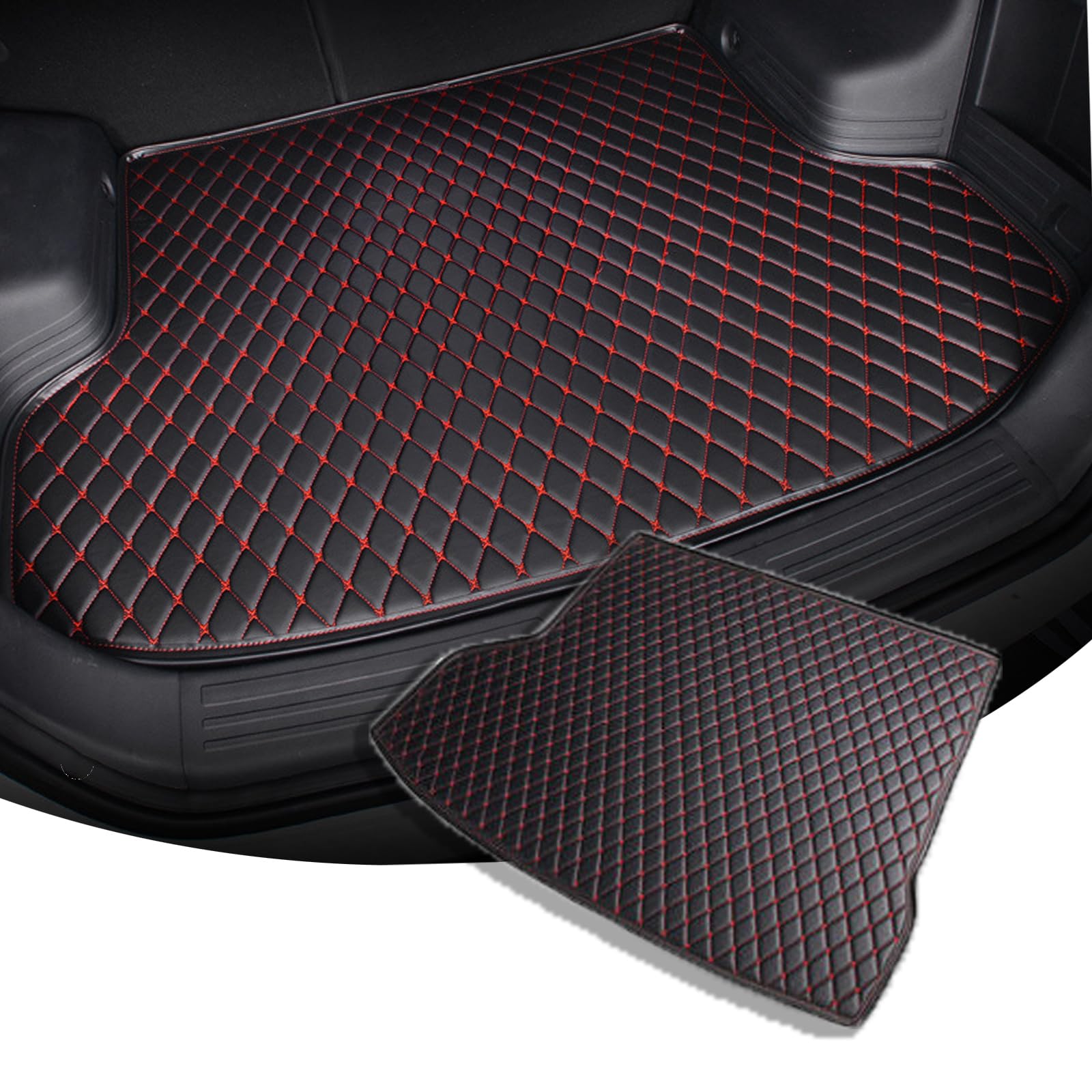 Kofferraumschutz für Genesis GV70 2023-2024 - wasserdichte Oberfläche - Perfekt Passenden Kofferraummatte - rutschfeste Schutzmatte für Kofferraum Camping u.v.m.,Black-Red Kofferraumschutz für Genesis GV70 2023-2024 - wasserdichte Oberfläche - Perfekt Passenden Kofferraummatte - rutschfeste Schutzmatte für Kofferraum Camping u.v.m.,Black-Red von WNLIBO