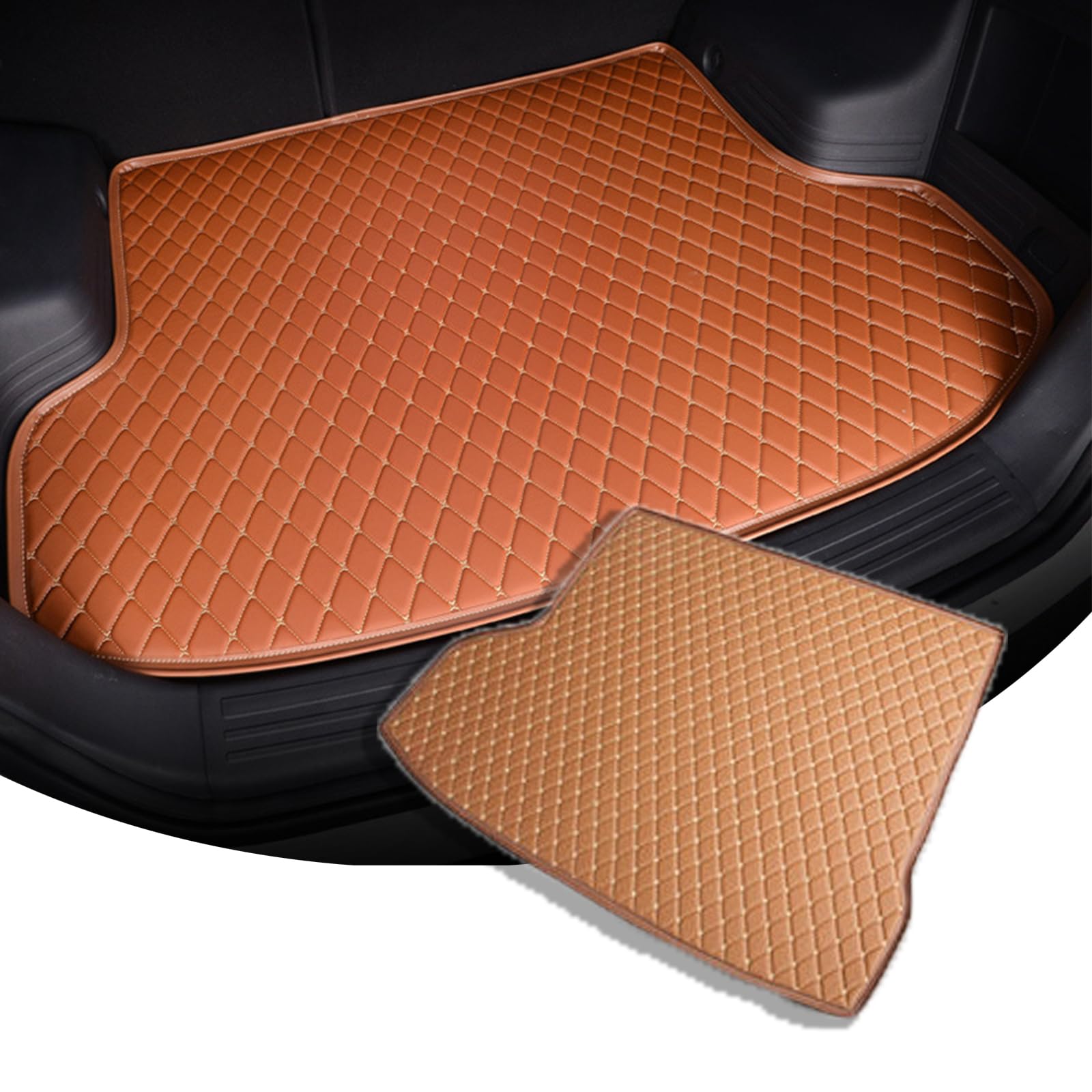 Kofferraumschutz für Genesis GV70 EV 2023-2024 - wasserdichte Oberfläche - Perfekt Passenden Kofferraummatte - rutschfeste Schutzmatte für Kofferraum Camping u.v.m.,Brown Kofferraumschutz für Genesis GV70 EV 2023-2024 - wasserdichte Oberfläche - Perfekt Passenden Kofferraummatte - rutschfeste Schutzmatte für Kofferraum Camping u.v.m.,Brown von WNLIBO