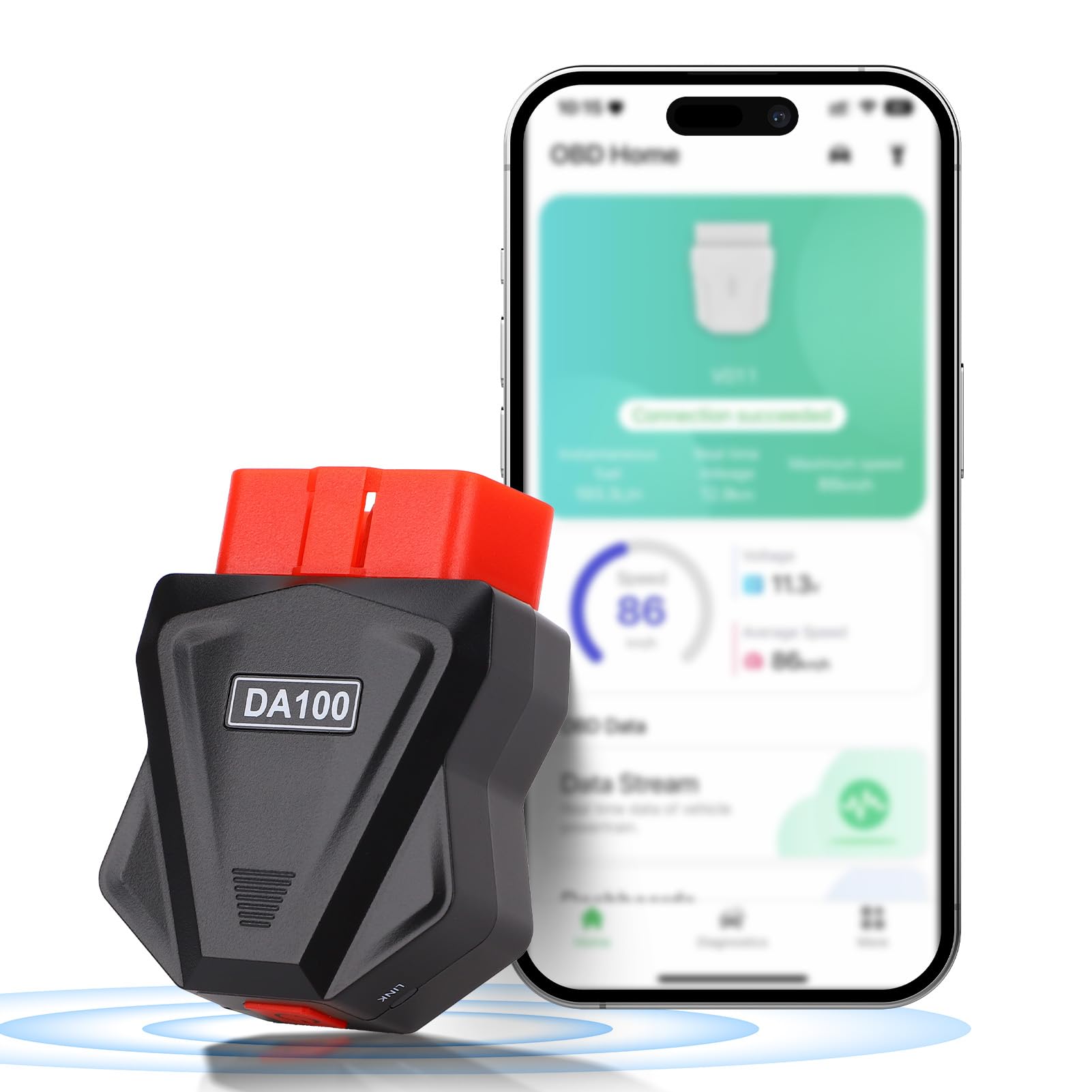 WODHMIEY OBD2 Diagnosegerät Bluetooth 4.0/5.4 OBD2 Fehlercode Scanner für Auto, Auto Diagnosegerät für Motorfehler, Fehlercode löschen, iOS/Android kompatibel, Automatische Diagnose, Echtzeit-Daten WODHMIEY OBD2 Diagnosegerät Bluetooth 4.0/5.4 OBD2 Fehlercode Scanner für Auto, Auto Diagnosegerät für Motorfehler, Fehlercode löschen, iOS/Android kompatibel, Automatische Diagnose, Echtzeit-Daten von WODHMIEY