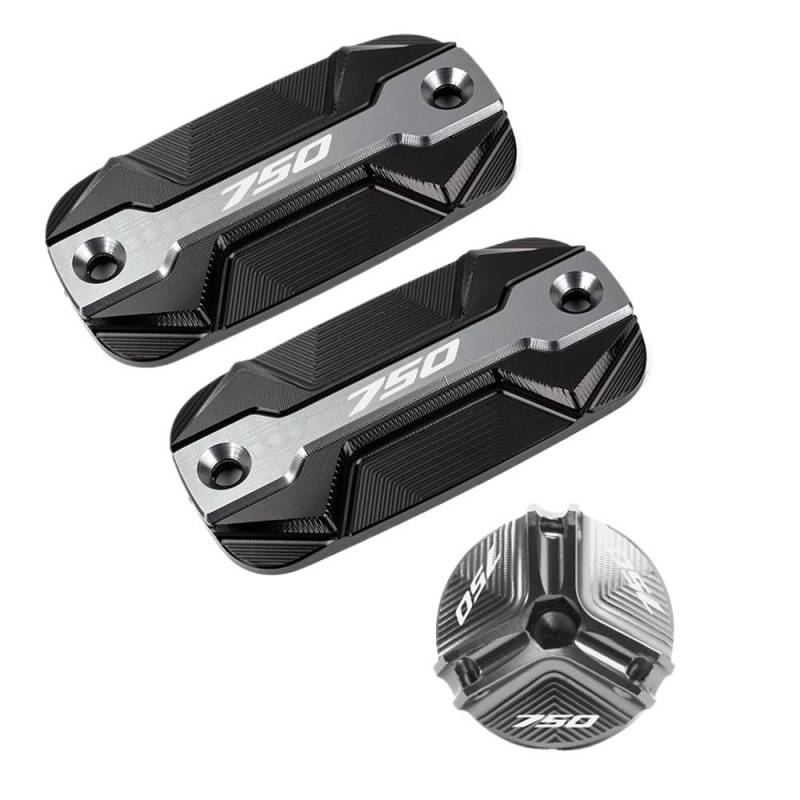 Bremszylinder Deckel Für Forza 750 Für FORZA750 NSS750 2020-2024 Motorrad Vorne Brems Flüssigkeit Reservoir Abdeckung Öl Tank Tasse Öl Filter Kappe von WOHOOD