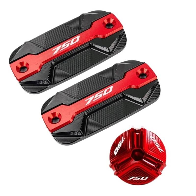Bremszylinder Deckel Für Forza 750 Für FORZA750 NSS750 2020-2024 Motorrad Vorne Brems Flüssigkeit Reservoir Abdeckung Öl Tank Tasse Öl Filter Kappe von WOHOOD