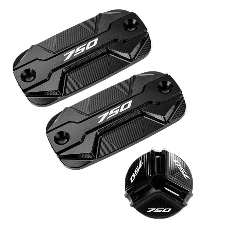Bremszylinder Deckel Für Forza 750 Für FORZA750 NSS750 2020-2024 Motorrad Vorne Brems Flüssigkeit Reservoir Abdeckung Öl Tank Tasse Öl Filter Kappe von WOHOOD
