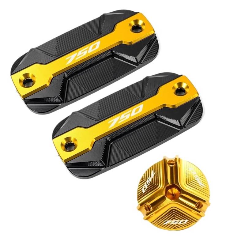 Bremszylinder Deckel Für Forza 750 Für FORZA750 NSS750 2020-2024 Motorrad Vorne Brems Flüssigkeit Reservoir Abdeckung Öl Tank Tasse Öl Filter Kappe von WOHOOD
