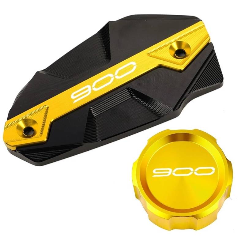 Bremszylinder Deckel Für Z900 Z 900 SE 2017-2024 Motorrad Zubehör Vorne Hinten Brems Flüssigkeit Reservoir Abdeckung Motoröl Einfülldeckel von WOHOOD