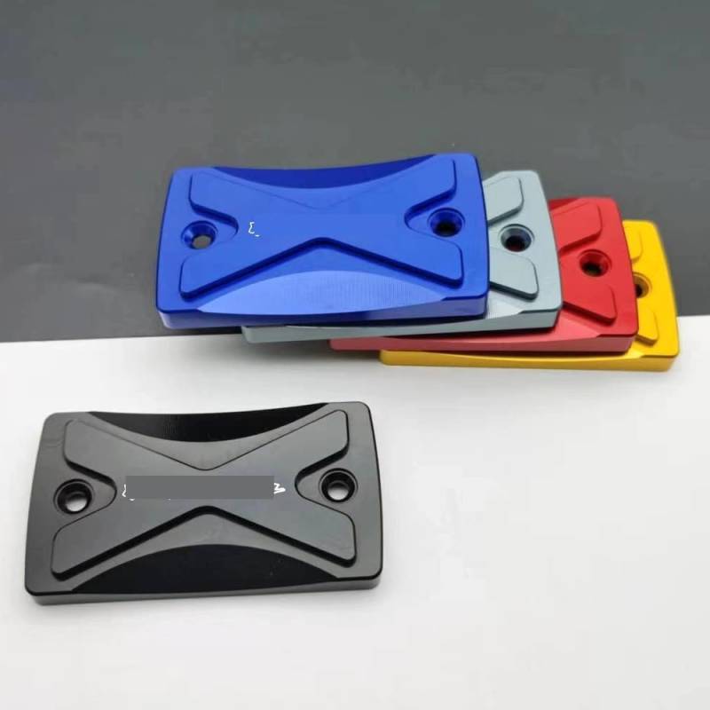 Bremszylinder Deckel Motorrad Vorne Bremse Kupplung Reservoir Abdeckungen Für GSX1300R Für Hayabusa 1999-2018 Zubehör Flüssigkeit Öl Kappe Pumpe Teile von WOHOOD