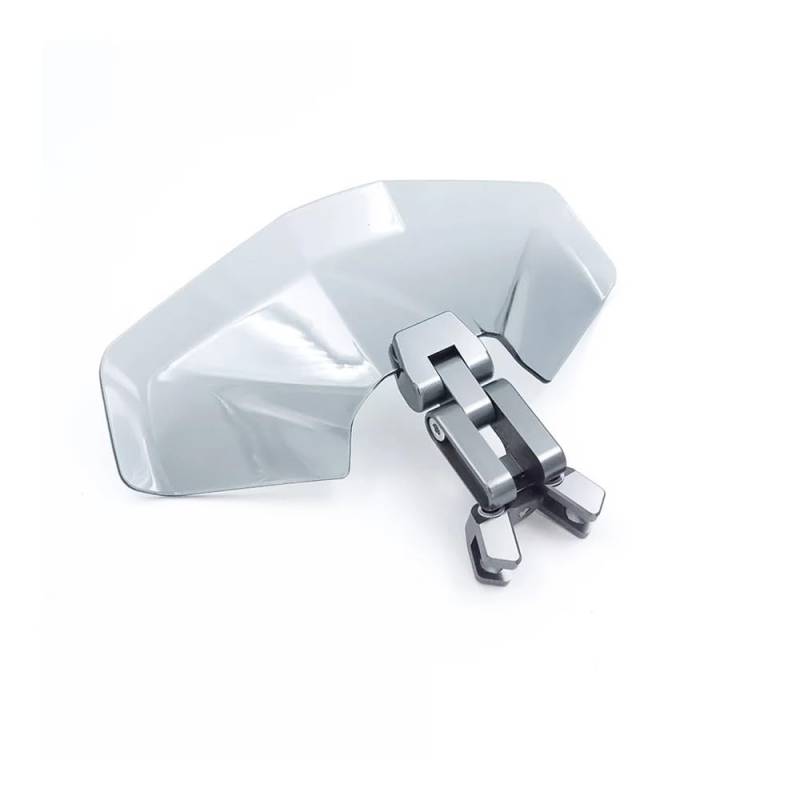 Windabweiser Windschild Motorrad Universal Deflektor Spoiler Zubehör Windschutzscheibe Deflektor Einstellbare Höhe Verlängerung Windschutzscheibe von WOHOOD