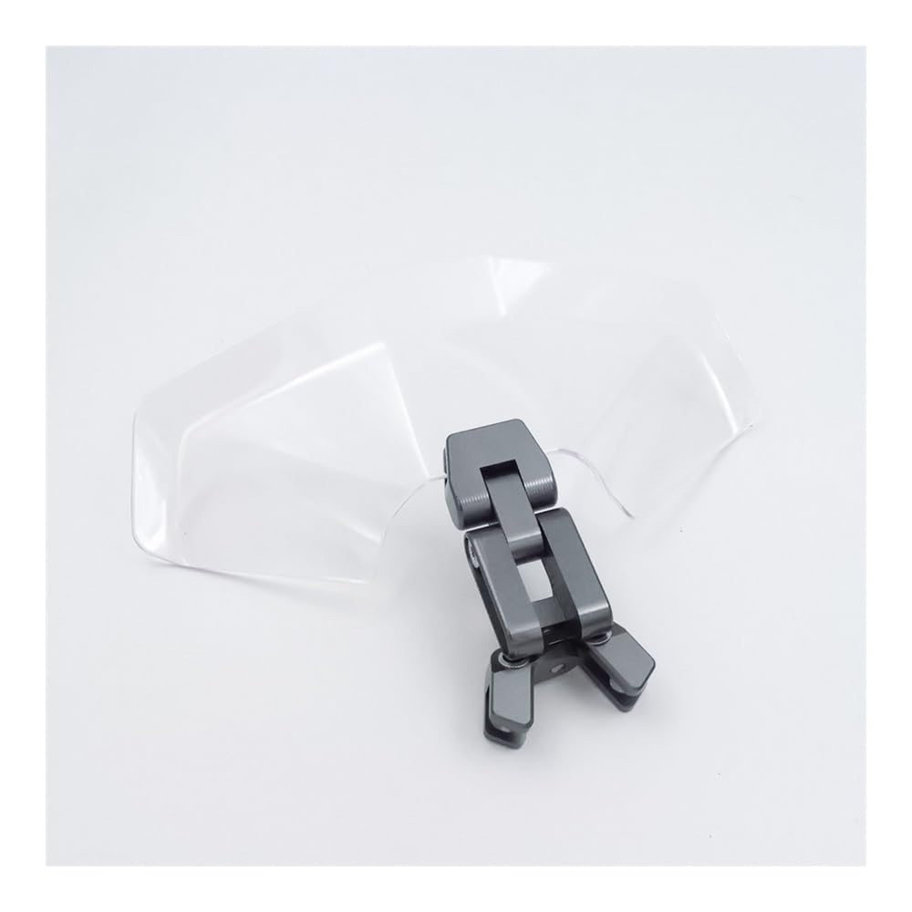 Windabweiser Windschild Motorrad Universal Deflektor Spoiler Zubehör Windschutzscheibe Deflektor Einstellbare Höhe Verlängerung Windschutzscheibe Windabweiser Windschild Motorrad Universal Deflektor Spoiler Zubehör Windschutzscheibe Deflektor Einstellbare Höhe Verlängerung Windschutzscheibe von WOHOOD