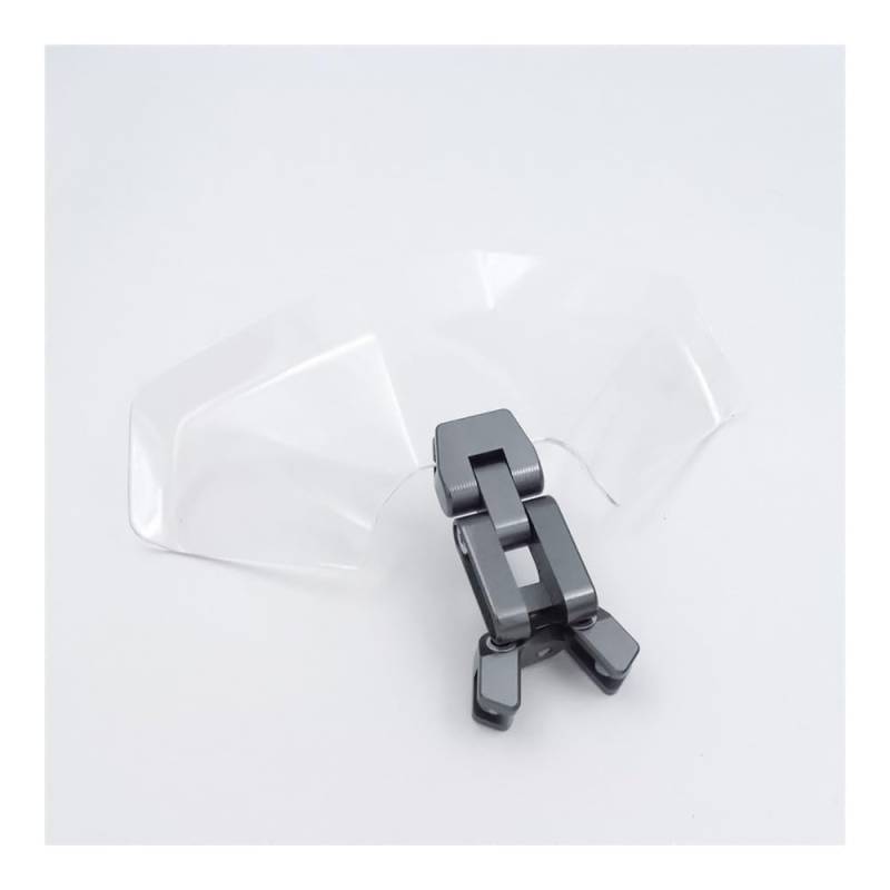 Windabweiser Windschild Motorrad Universal Deflektor Spoiler Zubehör Windschutzscheibe Deflektor Einstellbare Höhe Verlängerung Windschutzscheibe von WOHOOD