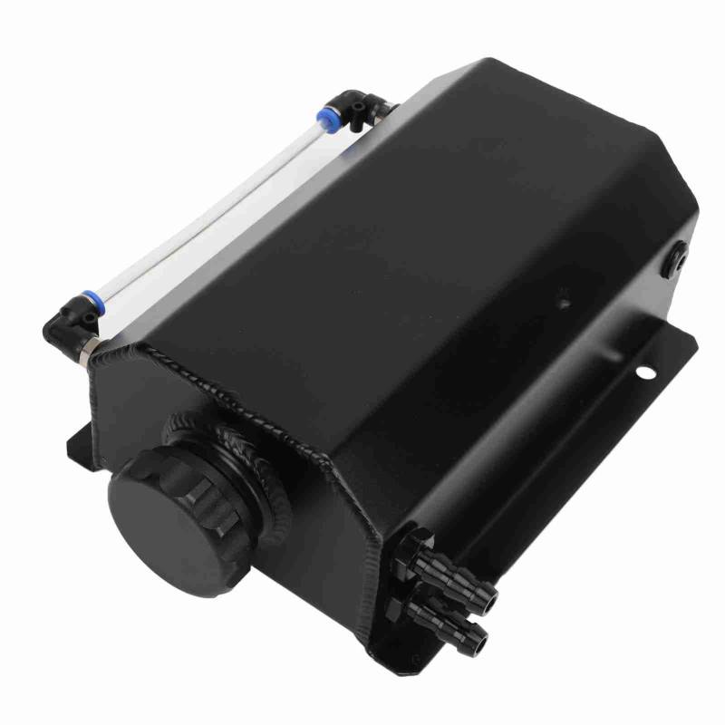Coolant Reservoir Tank, Prevent Leaks Coolant Overflow Tank Regulate Pressure and Coolant Flow Radiator Overflow for Both Import and Domestic Vehicles (Black) von WOHPNLE