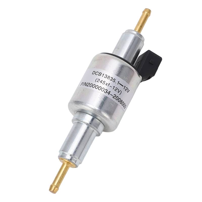 Heater Fuel Pump Replacement Kit, 12V Electric Dosing Pump with 65ml Stainless Steel for Webasto Air Top and Thermo Top Parking Heaters von WOHPNLE