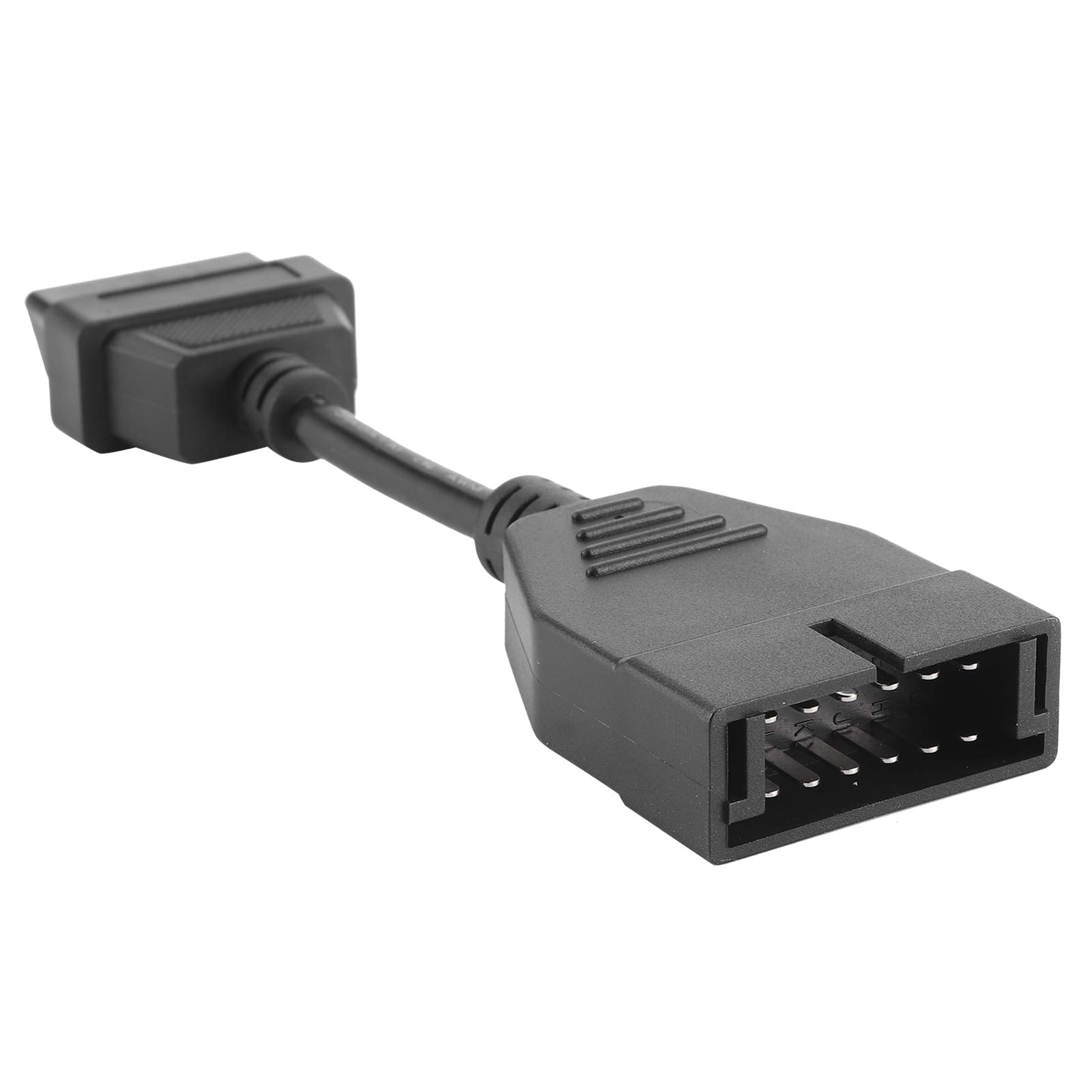 OBD1 -Scanner, OBD1 bis OBD2 -Adapter -Scanning -Diagnose -Erweiterungs -Tool -Kabelanschluss für 12 -Pin -männliche zu OBD1 OBD2 16PIN FEMALY -Adapter von WOHPNLE