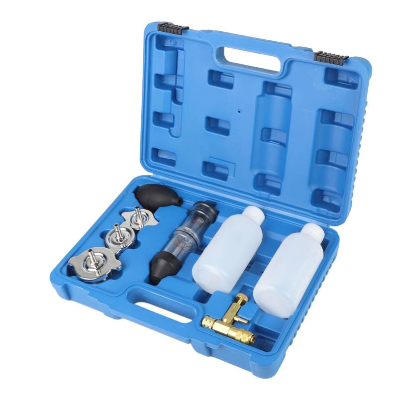 Verbrennungskopf -Dichtungs -Lecketestkit, Co₂ -Lecketester -Blocktester für Kopfdichtung Universal Combustion Gas Leckdelektor für Benzin- und LPG -Motoren von WOHPNLE