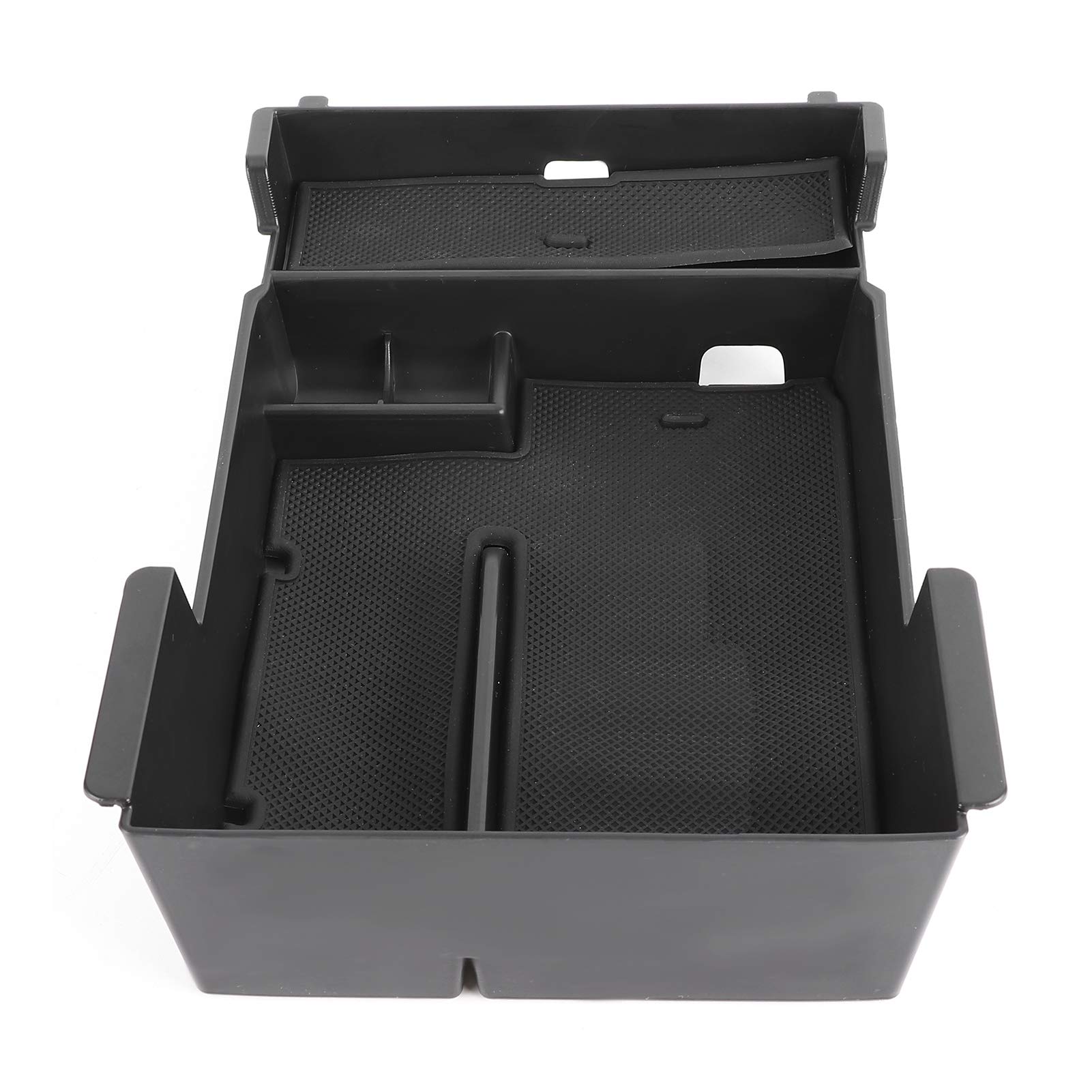 WOHPNLE Armrest Storage Box, 6.49x10.43in ABS Center Console Organizer with Non Slip Pads, Console Storage Tray Fit for MZD 3 / Axela 2019-2020 WOHPNLE Armrest Storage Box, 6.49x10.43in ABS Center Console Organizer with Non Slip Pads, Console Storage Tray Fit for MZD 3 / Axela 2019-2020 von WOHPNLE