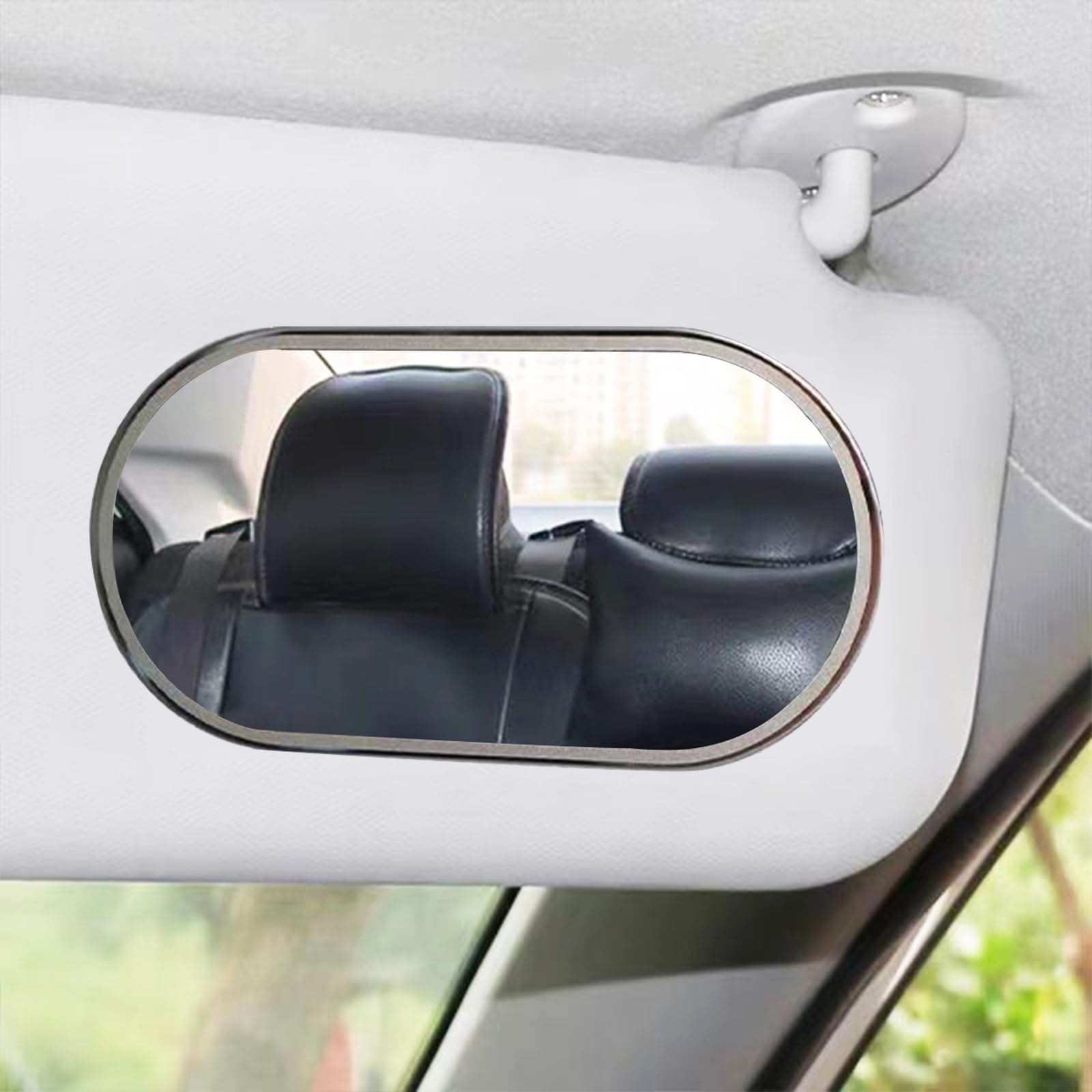 Auto Innenspiegel Styling Zubehör Seatback Universal Selbstklebend Make-up Spiegel Sonnenschutz Visier HD Edelstahl Auto Innenspiegel Styling Zubehör Seatback Universal Selbstklebend Make-up Spiegel Sonnenschutz Visier HD Edelstahl von WOLAIYE