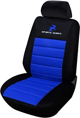 WOLTU Sitzbezug Auto Einzelsitzbezug universal Größe, Komplettset, blau von WOLTU