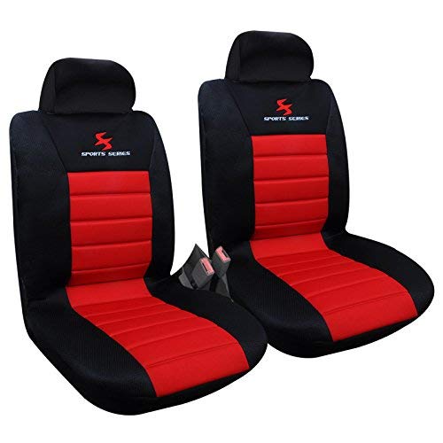 WOLTU 2er Sitzbezüge Auto Einzelsitzbezug universal Größe, Komplettset, rot WOLTU 2er Sitzbezüge Auto Einzelsitzbezug universal Größe, Komplettset, rot von WOLTU