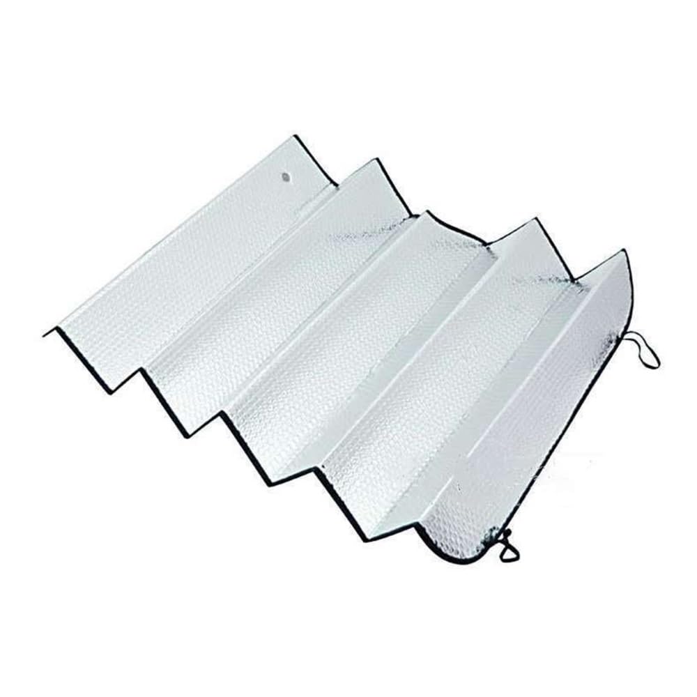 Auto Sonnenblende Faltbarer Auto-Sonnenschutz Für Die Vordere Und Hintere Windschutzscheibe UV-Schutz 130 X 60/140 X 70 cm (Size : 140 * 70cm) von WOLWES