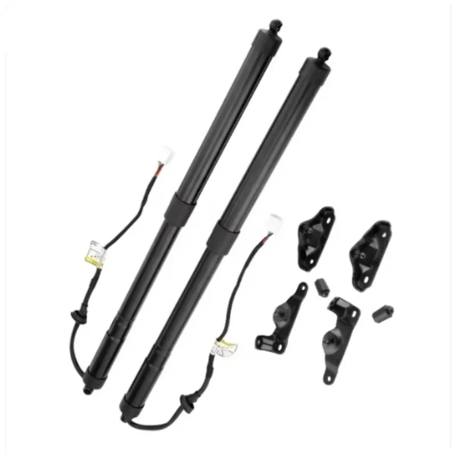 WOLWES Heckklappe Gasdruckfeder Kompatibel Mit Toyota Für Highlander 2020 2021 2022 2023 1 Paar Auto Elektrische Heckklappe Heben Unterstützung Stange Zubehör 689200E070(2 Left and Right) von WOLWES