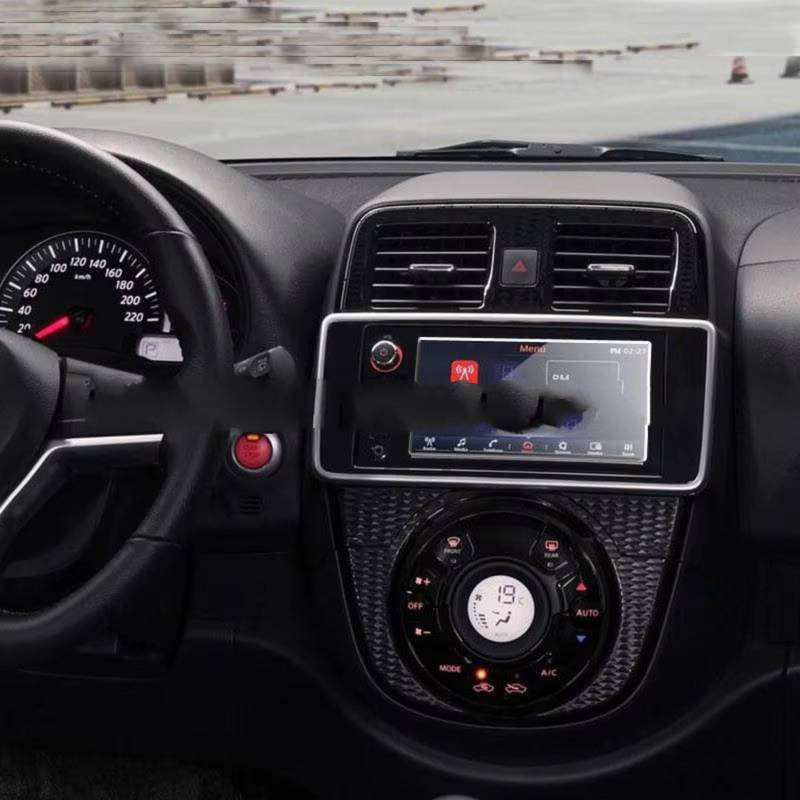 WOLWES Innenzubehör Kompatibel Mit Nissan Für March 2021, 1 Stück, Gehärtetes Glas, Displayschutzfolie, Zoll, Auto, GPS, Navigation, Auto, Auto-Displayschutz von WOLWES