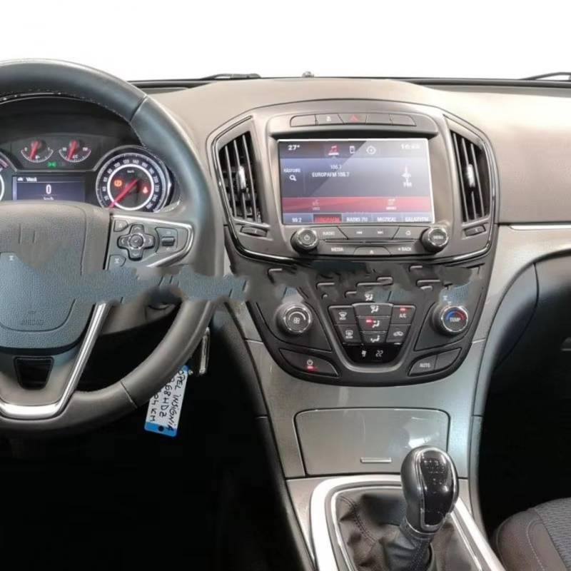 WOLWES Innenzubehör Kompatibel Mit Opel Für Insignia 2015, 1 Stück, Gehärtetes Glas, Displayschutzfolie, 8 Zoll, Auto-GPS-Navigation, Innenzubehör von WOLWES