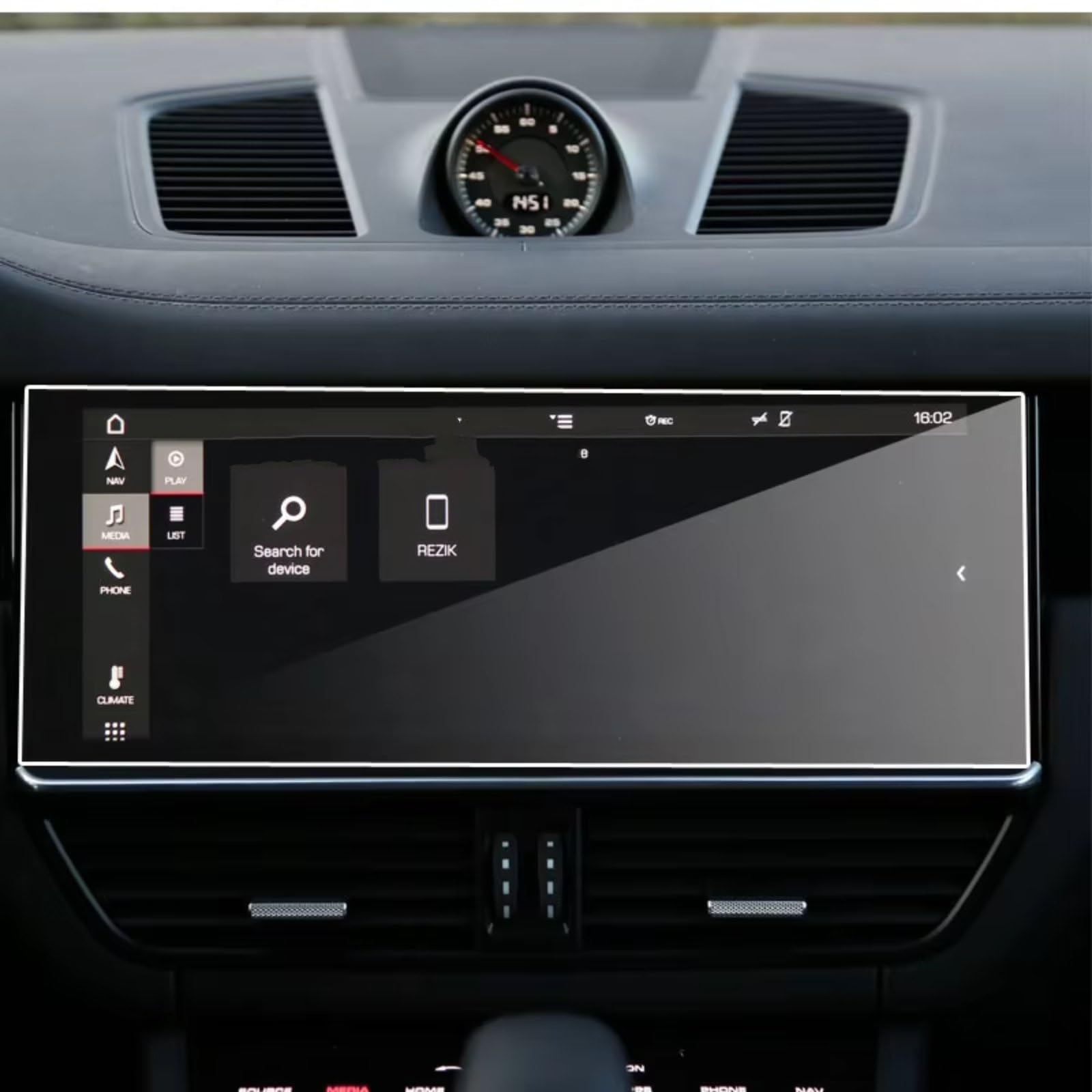 WOLWES Innenzubehör Kompatibel Mit Porsche Für Cayenne 2018 2019 2020, 1 Stück, Gehärtetes Glas, GPS-Navigation, Displayschutzfolie, Zubehör WOLWES Innenzubehör Kompatibel Mit Porsche Für Cayenne 2018 2019 2020, 1 Stück, Gehärtetes Glas, GPS-Navigation, Displayschutzfolie, Zubehör von WOLWES
