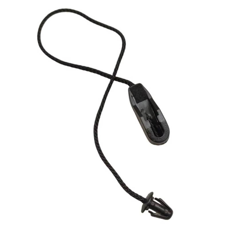 WOLWES Kompatibel Mit Mazda Für CX-3 DK 2015 2016 2017 2018 2019 2020 2021 1 Stück Hintere Hutablage String Trunk Cover Strap Cord BHN968315A Halteband Hutablage von WOLWES