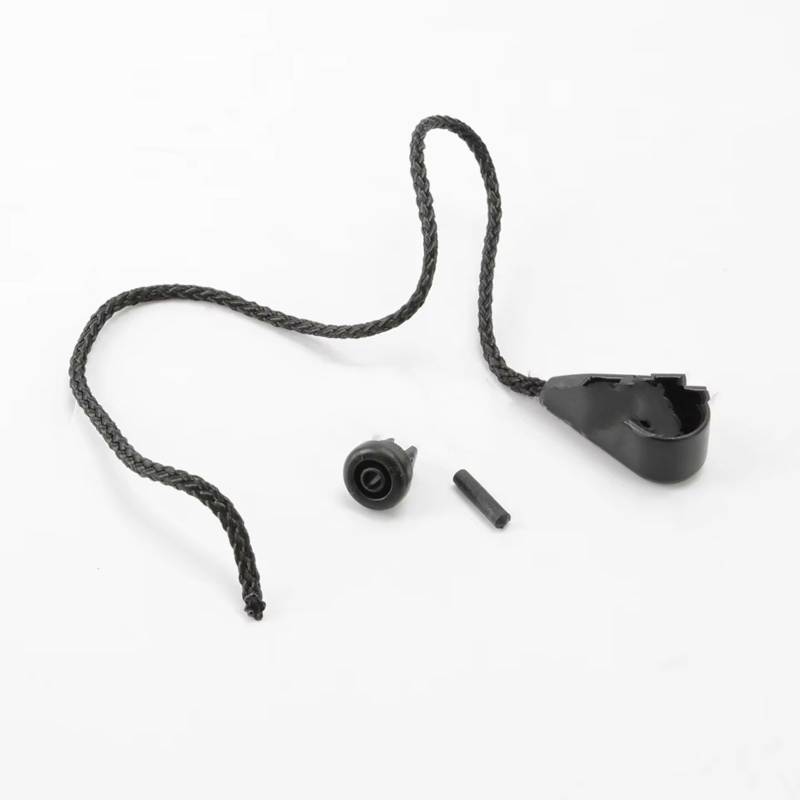 WOLWES Kompatibel Mit Nissan Für Qashqai 2016 2017 2018 2019 2020 2021 79965DF30B Kofferraum Hutablage Seil Hutablage Schnur Gurt Seil Clip Halteband Hutablage von WOLWES