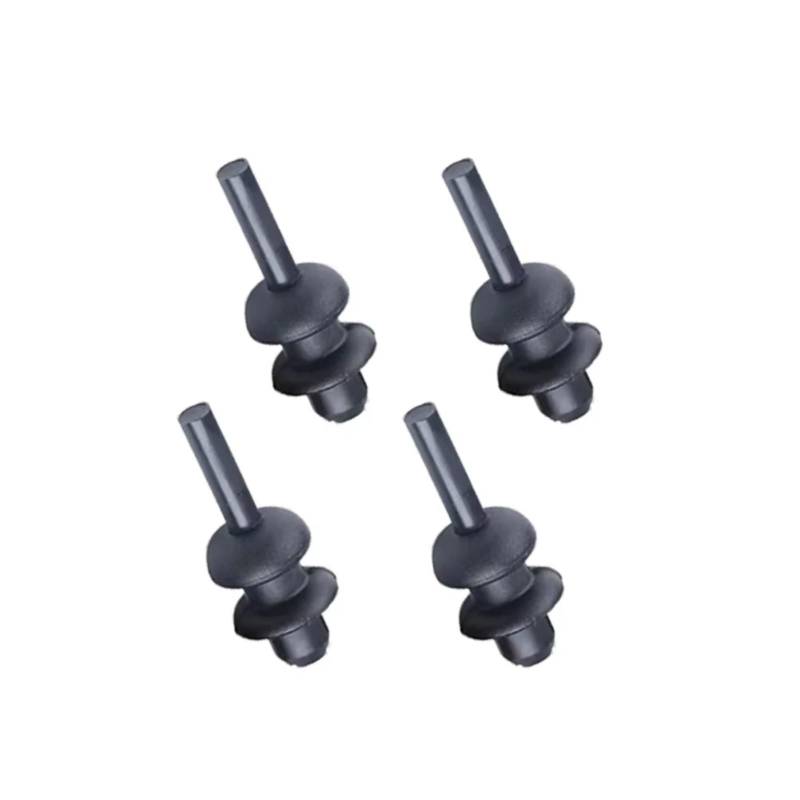 WOLWES Kompatibel Mit Skoda Für Fabia 2006–2014 Für Octavia Für Roomster 4 Stück Hinterer Kofferraum Kofferraum Hutablage String Clip Montagehaken Halterung 191867775A Halteband Hutablage von WOLWES