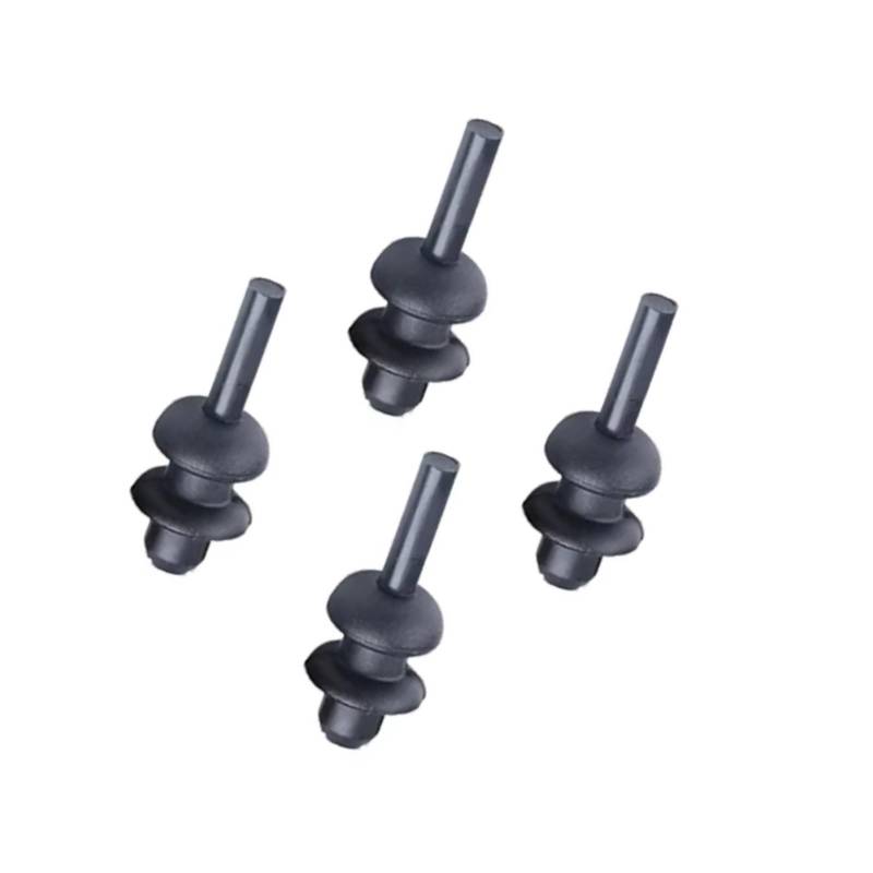 WOLWES Kompatibel Mit Skoda Für Octavia 1996–2010 Für Roomster 2006–2015 4 Stück Hintere Kofferraum-Hutablage String Clip Montagehaken Halterung 191867775A Halteband Hutablage von WOLWES