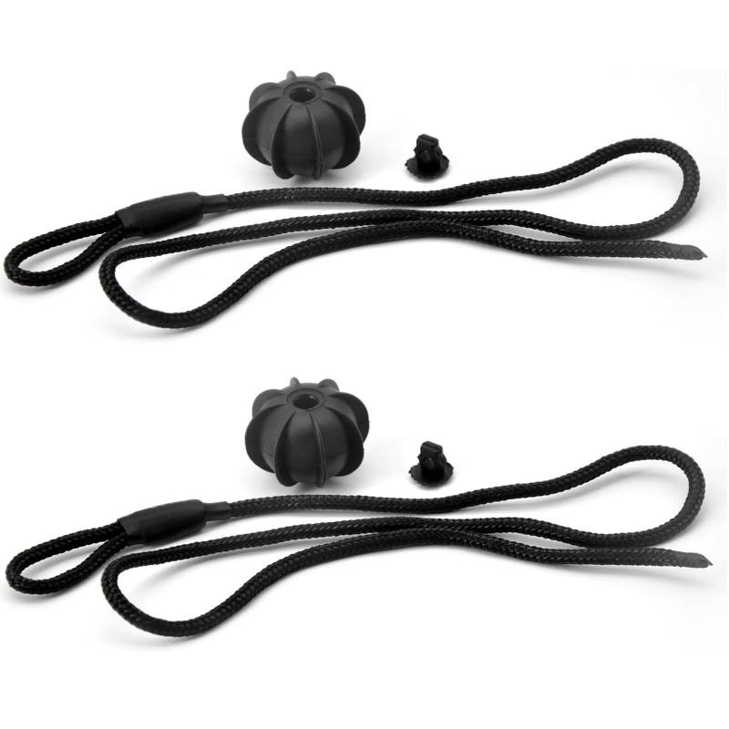 WOLWES Kompatibel Mit Skoda Für Octavia A5 A7 1Z 5E Für Superb 3T 3V Für Fabia MK1 MK2 MK3 Hintere Kofferraumwanne Arcel Regalgurt Schnurschnur Halteband Hutablage(2pcs) von WOLWES