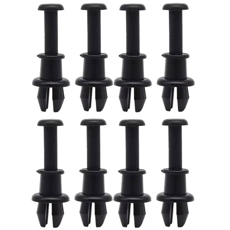 WOLWES Kompatibel Mit Skoda Für Scout 2019 2018 2017 2016 2015 2014 2013 Auto-hinterer Kofferraum Hutablage String Clips Halter Pivot Hanger Teil Halteband Hutablage(8pcs) von WOLWES