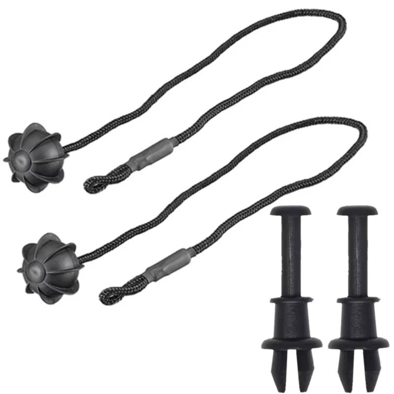 WOLWES Kompatibel Mit Skoda Für Superb B8 3V 2015–2020 Für Scala 2019–2021 Kofferraumwannengurte Paketregalschnur 3T5867769 3V5863634 6V6863634 5E5863634 Halteband Hutablage(1 Kit) von WOLWES