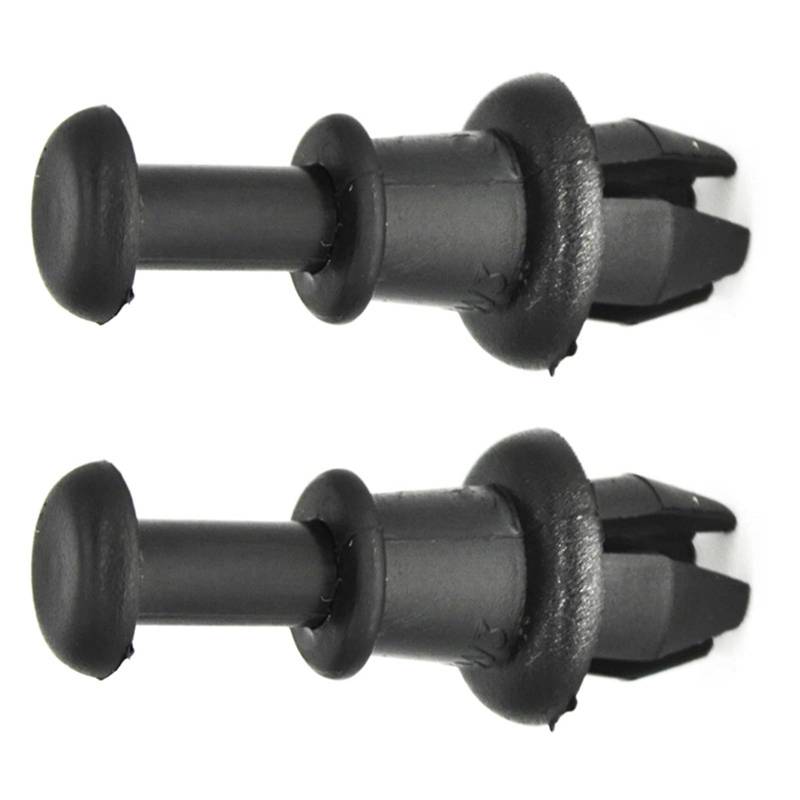 WOLWES Kompatibel Mit VW Für Polo 5 6R 2010 2011 2012 2013 2014 Für Tigaun MK1 2008 2009–2015, 2-teiliger Hutablage-String-Clip-Halter, Drehpunkt 1M6867574A Halteband Hutablage von WOLWES