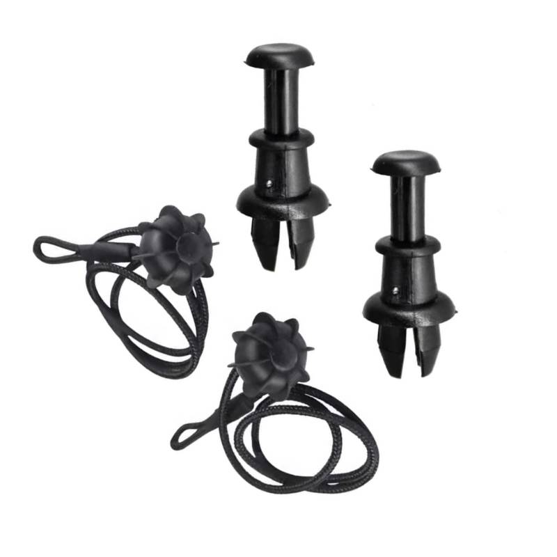 WOLWES Kompatibel Mit Vw Für Golf 5 Mk6 Für Tiguan 1K6863447A 1M6867574A Kofferraum-Kofferraum-Ablagegurt String Clips Tray String Ersatz Halteband Hutablage von WOLWES