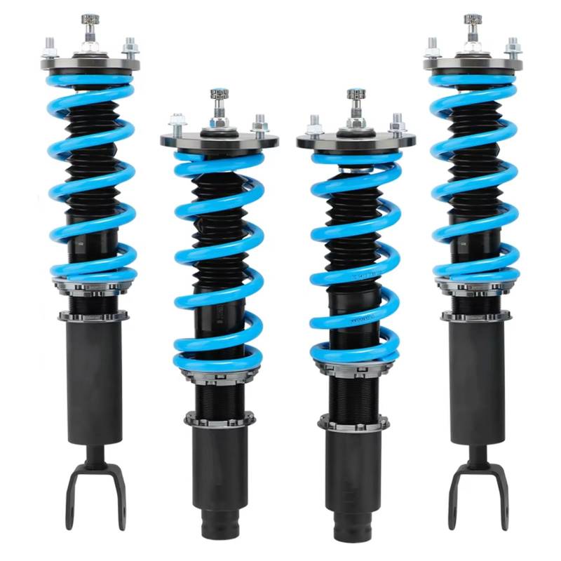 WOLWES Stoßdämpfer Set Kompatibel Mit Accord 2008 2009 2010 2011 2012 2013 2014 2015 Tieferlegungssatz Gewindefahrwerk Einstellbarer Dämpfer Stoßdämpfer Ersatz Autoteile von WOLWES