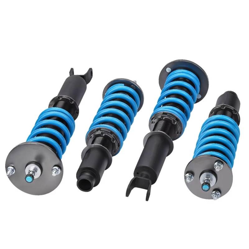 WOLWES Stoßdämpfer Set Kompatibel Mit Accord Für DX EX LX CD5 CD7 1994 1995 1996 1997 Gewindefahrwerk Stoßdämpfer Federbeine Gewindefahrwerk Feder Stoßdämpfer Autozubehör von WOLWES