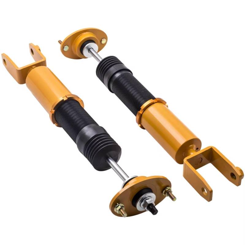 WOLWES Stoßdämpfer Set Kompatibel Mit Cadillac Für SRX Base SUV 2004 2005 2006 2007 2008 2009 Umrüstsatz Für Aktive Zu Passive Stoßdämpfer Hinten, Gewindefahrwerk, Stoßdämpfer von WOLWES