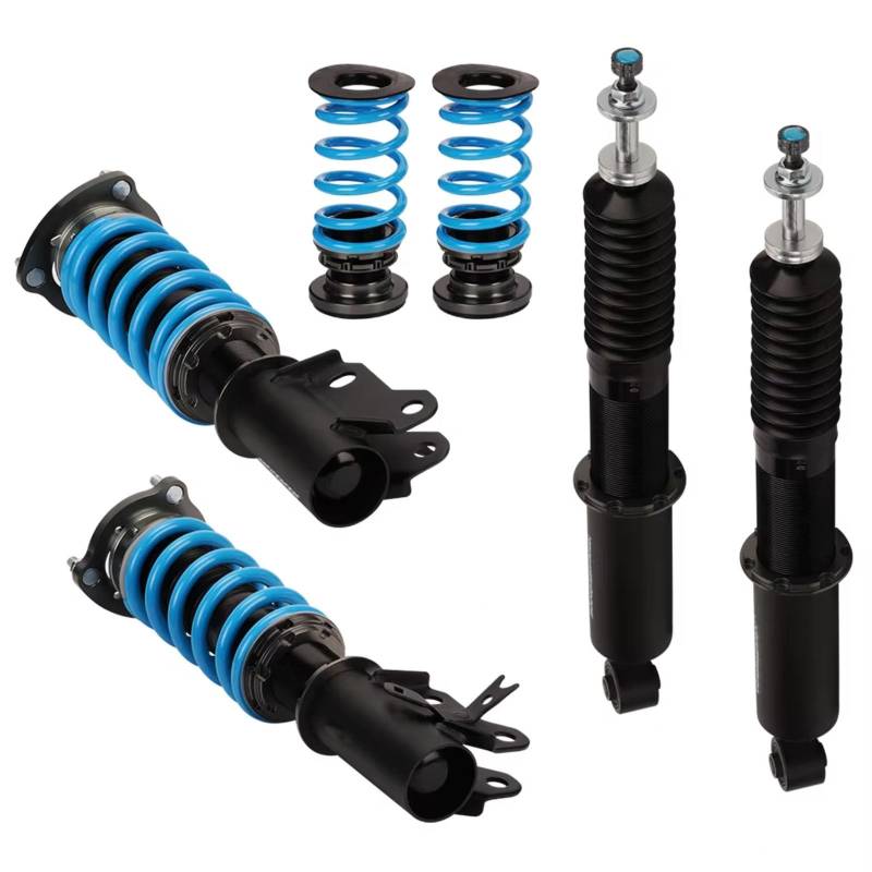 WOLWES Stoßdämpfer Set Kompatibel Mit Civic FG1 FG2 FA1 FA2 FA3 FA4 FA5 FD1 FD2 FD3 FD4 FD6 FD7 2006 2007 2008 2009 2010 2011 Stoßdämpfer Gewindefahrwerk Autoteile(Blue) von WOLWES