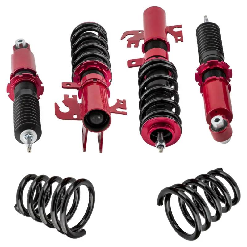 WOLWES Stoßdämpfer Set Kompatibel Mit Holden Für Commodore VE Sedan 2006–2013 Wagon 2008–2013 Ute 2007–2013 24-Wege-Dämpfung Gewindefahrwerk Federbeine Autoteile von WOLWES