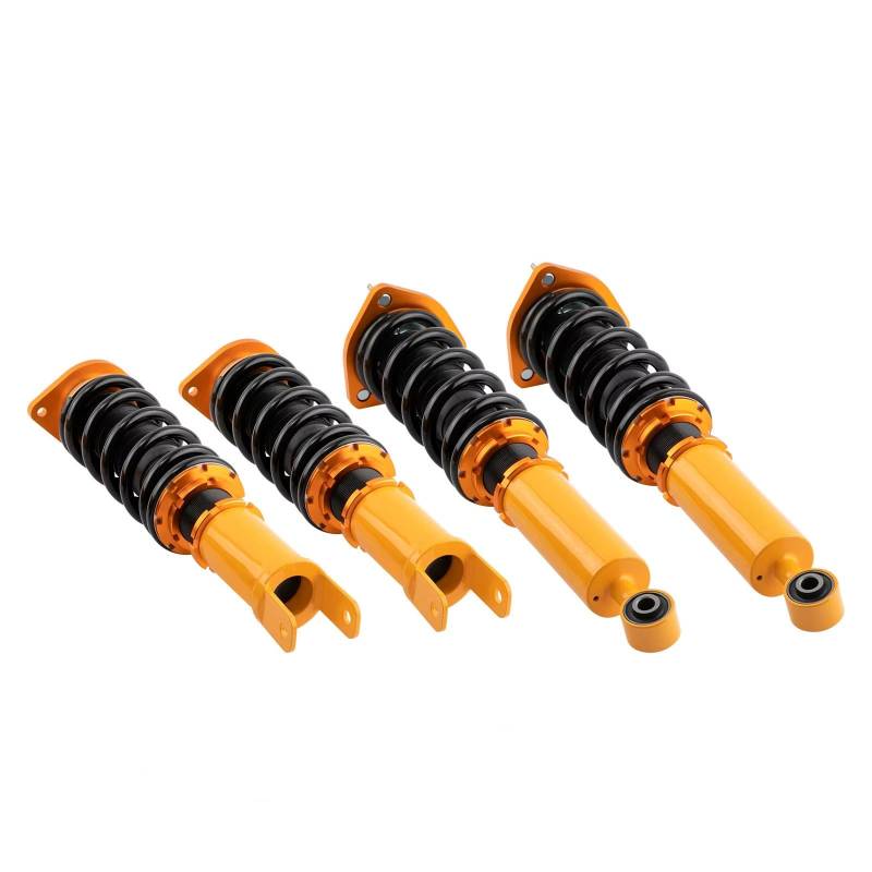 WOLWES Stoßdämpfer Set Kompatibel Mit Infiniti Für G37 Coupe 2008 2009 2010 2011 2012 2013 V36 Gewindefahrwerk Kit Stoßdämpferstreben Ersatz Autoteile von WOLWES