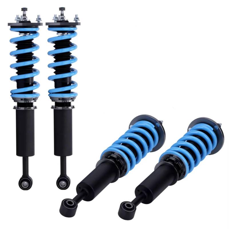 WOLWES Stoßdämpfer Set Kompatibel Mit Lexus Für GS300 GS350 RWD 2007 2008 2009 2010 2011 Dämpfer Gewindefahrwerk Stoßdämpfer Aufhängung Schraubenfeder Über Stoßdämpfer von WOLWES