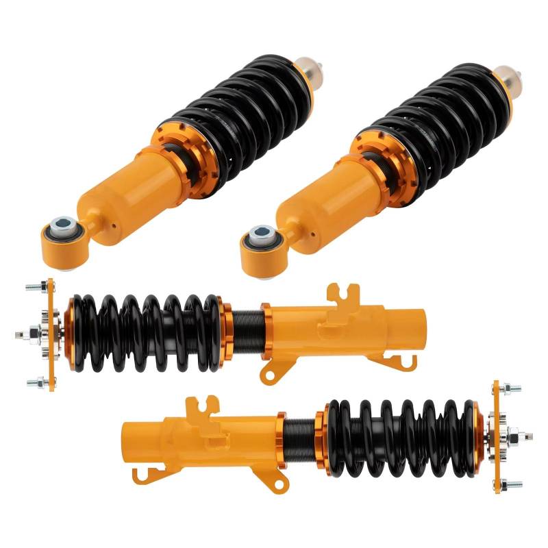 WOLWES Stoßdämpfer Set Kompatibel Mit Mini Für Cabrio R52 Für Cooper S 2004 2005 2006 2007 FWD Gewindefahrwerk Stoßdämpfer Stoßdämpfer Gewindefahrwerk Ersatz Autoteile von WOLWES