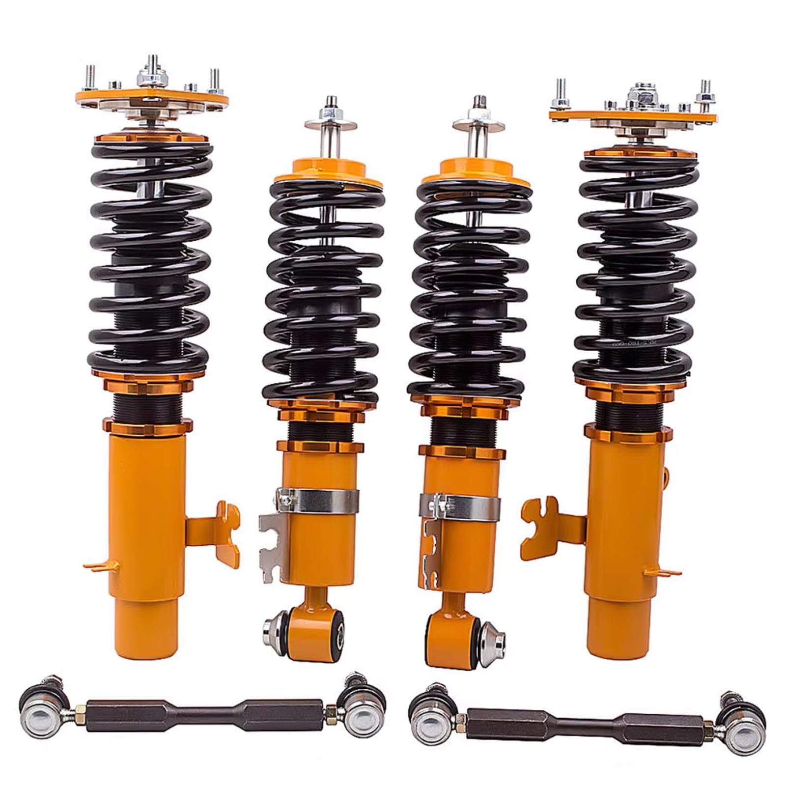 WOLWES Stoßdämpfer Set Kompatibel Mit Mini Für Clubman R55 Für Cooper DS FWD 2007–2014 Stoßdämpfer Gewindefahrwerk Verstellbarer Dämpfer Stoßdämpfer WOLWES Stoßdämpfer Set Kompatibel Mit Mini Für Clubman R55 Für Cooper DS FWD 2007–2014 Stoßdämpfer Gewindefahrwerk Verstellbarer Dämpfer Stoßdämpfer von WOLWES