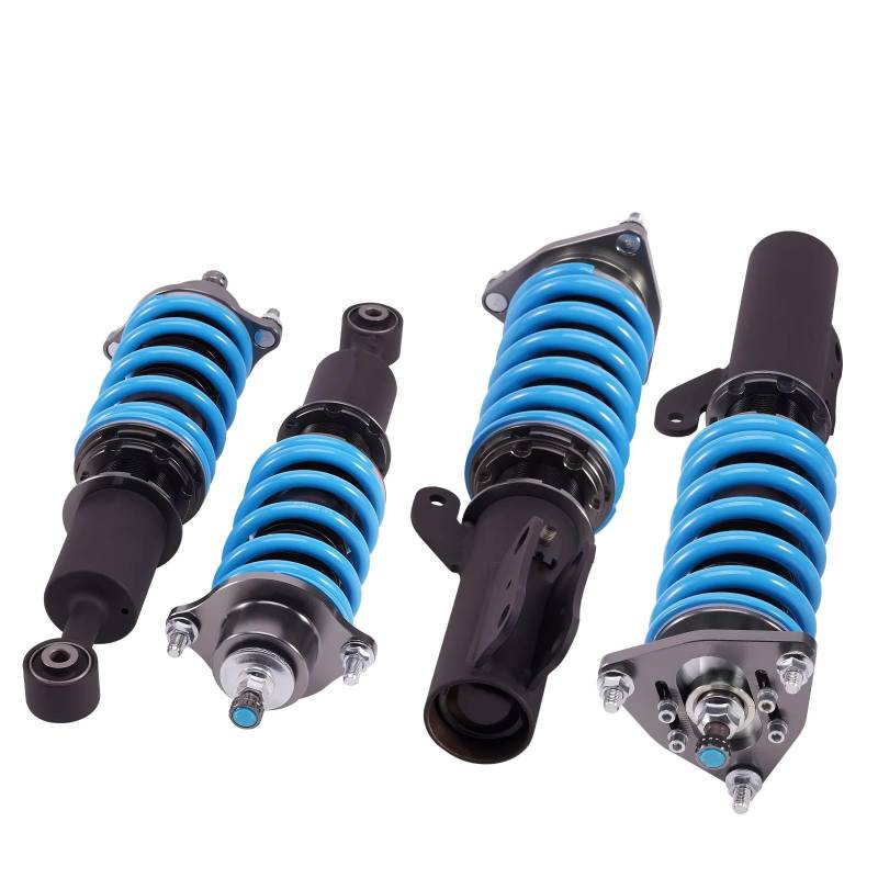 WOLWES Stoßdämpfer Set Kompatibel Mit Mitsubishi Für Lancer CX CY 2008 2009 2010 2011 2012 2013 2014 2015 2016 Racing Gewindefahrwerk Gewindefahrwerk Federbeine Stoßdämpfer von WOLWES